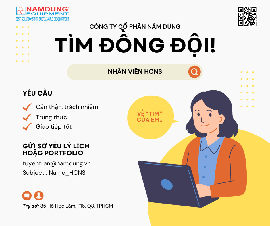 TUYỂN DỤNG GẤP - 02 NHÂN VIÊN HÀNH CHÍNH NHÂN SỰ